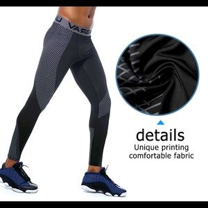 Men’s Spandex Compression leggings Sports Wear